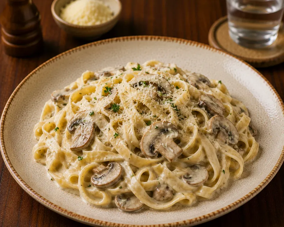 Creamy Mushroom Pasta