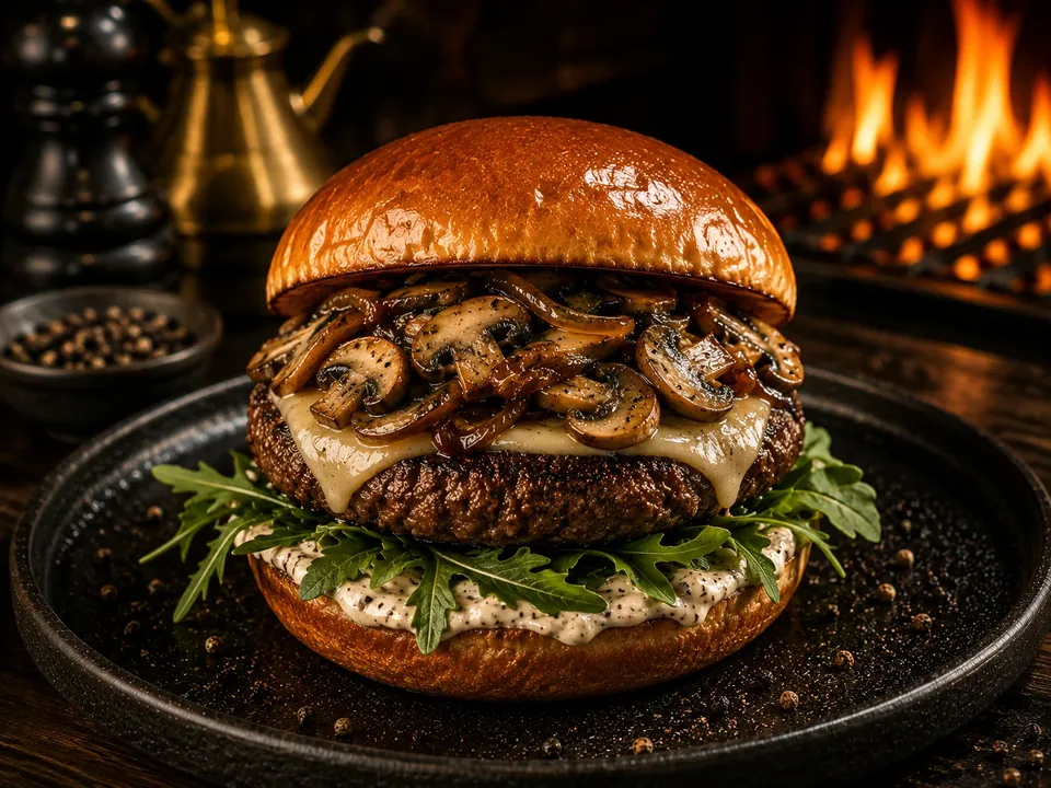 Mantarlı Burger