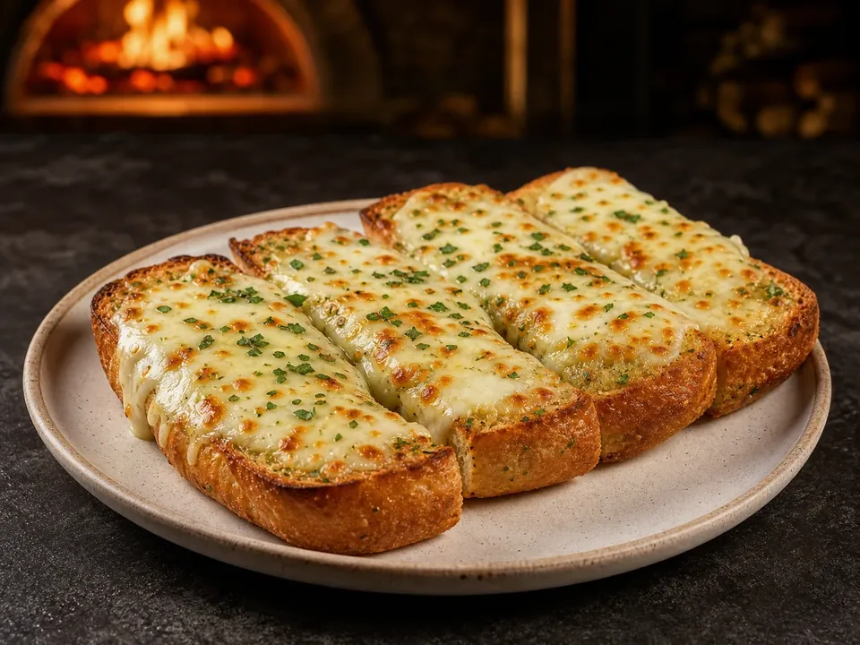 Peynirli Sarımsaklı Ekmek