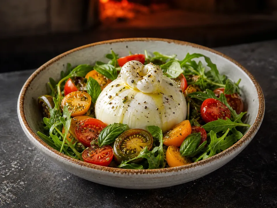 Burrata Salatası