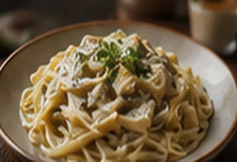 Creamy Mushroom Pasta