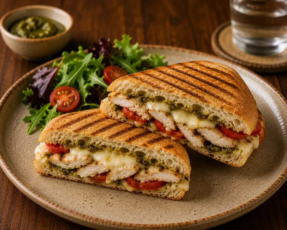 Izgara Tavuklu Panini