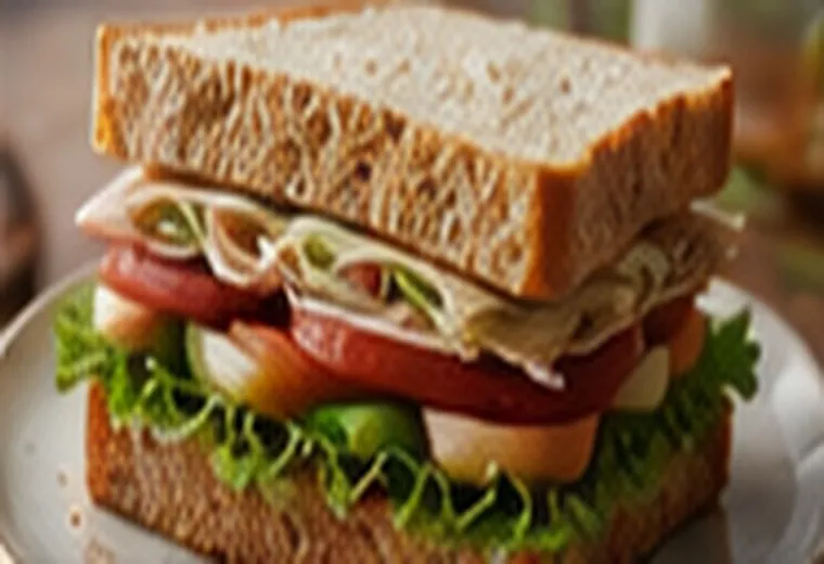 Turkey & Cheese Sandwich