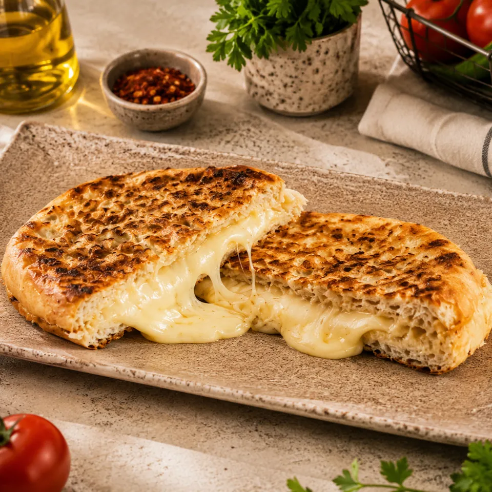 Kaşarlı Bazlama Tost