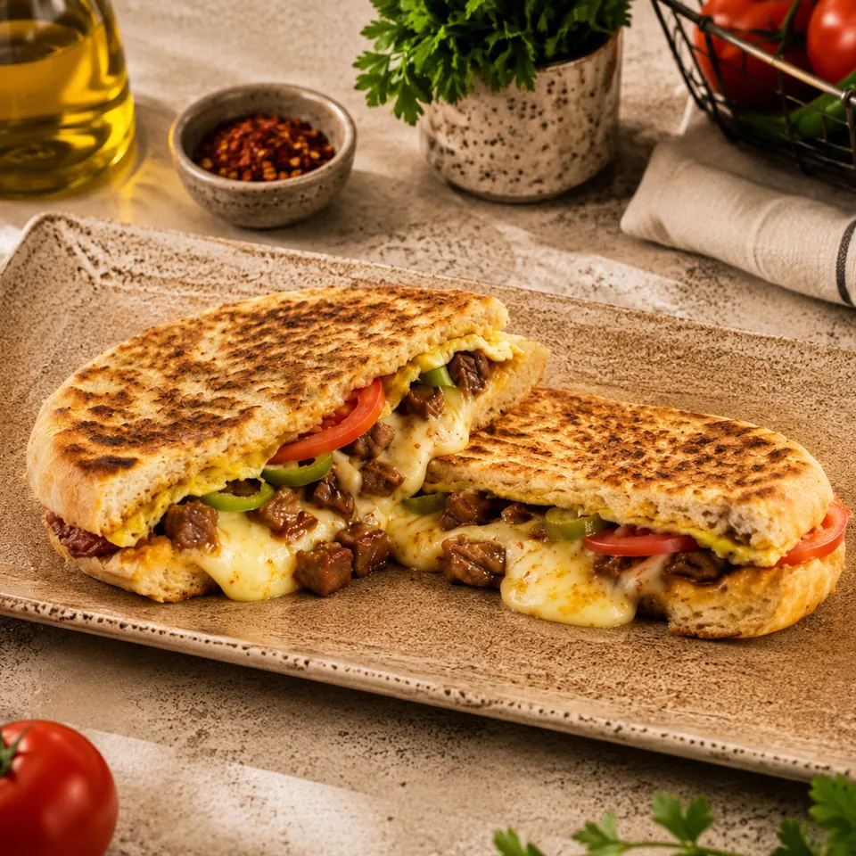 Mix Bazlama Tost