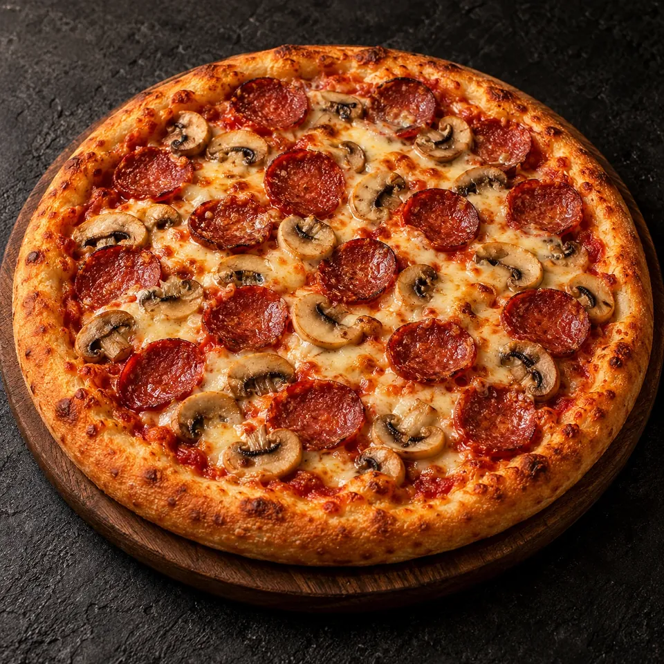 Delicious Trio Pizza