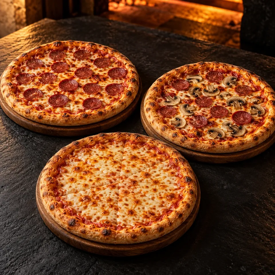 Meal 4 – 3 Medium Eko Pizzas