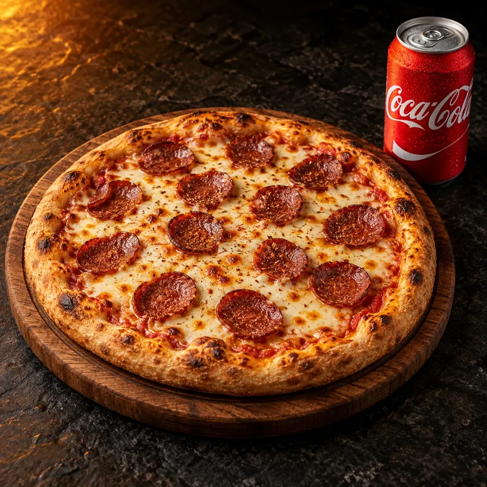 Meal 3 – Medium Eko Pizza + Canned Cola