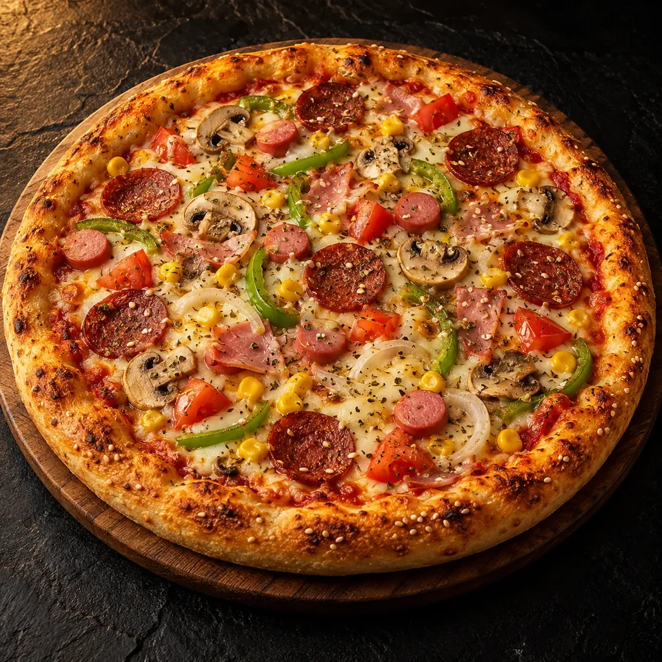 Extra Loaded Pizza