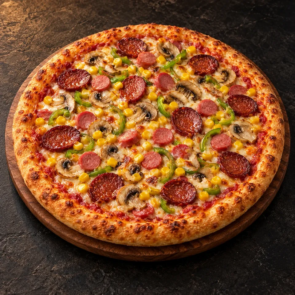 Our Mixed Pizza