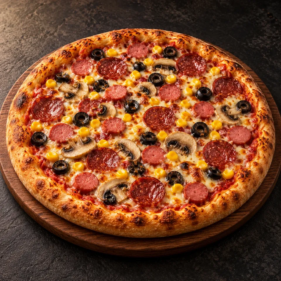 Loaded Mixed Pizza
